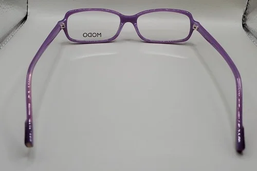 MODO 5014 Handmade Rectangular Full Rim Acetate Eyeglass Frames 53-16-140 PURPLE 4