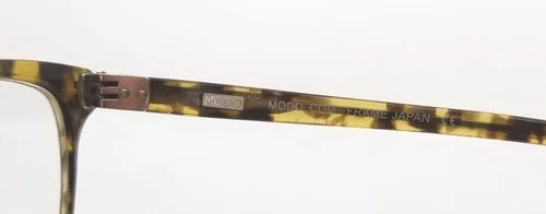 MODO 6513 Tortoise Eyeglass Sunglass Frames Wayfarer Full Rim Brown LTORT Japan 4