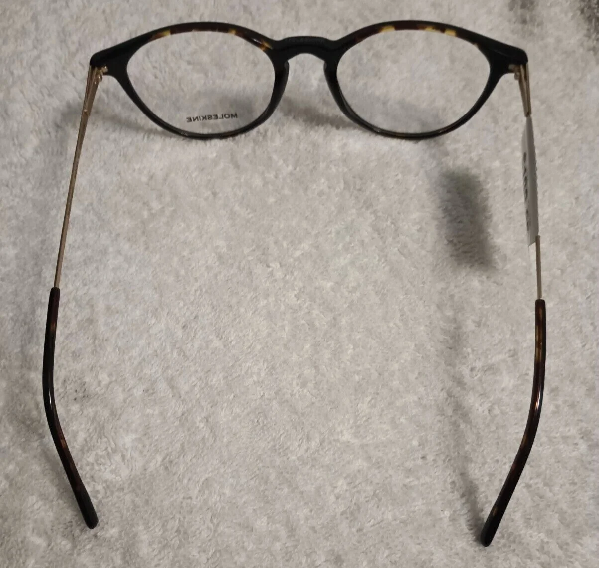 MOLESKINE MO1101 01 BLACK/TORTOISE 49-18-145 NEW WITH TAGS OPTICAL FRAME #542 2