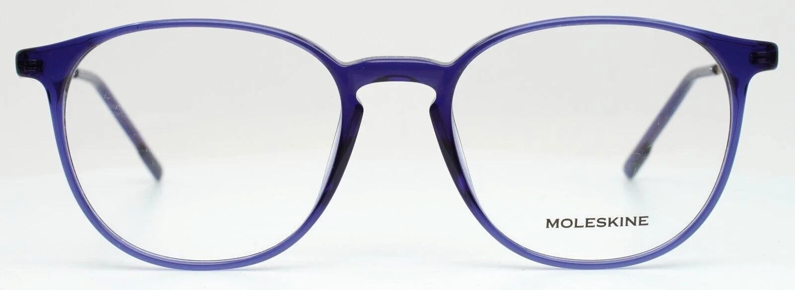 MOLESKINE MO1103 50 Periwinkle Womens Round Full Rim Eyeglasses 50-18-145 B:42 2