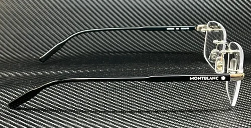 Mont Blanc MB0088O 002 Eyeglasses Men 4