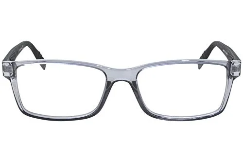 MONT BLANC MB0180OK 008 Gray Transparent Men 2