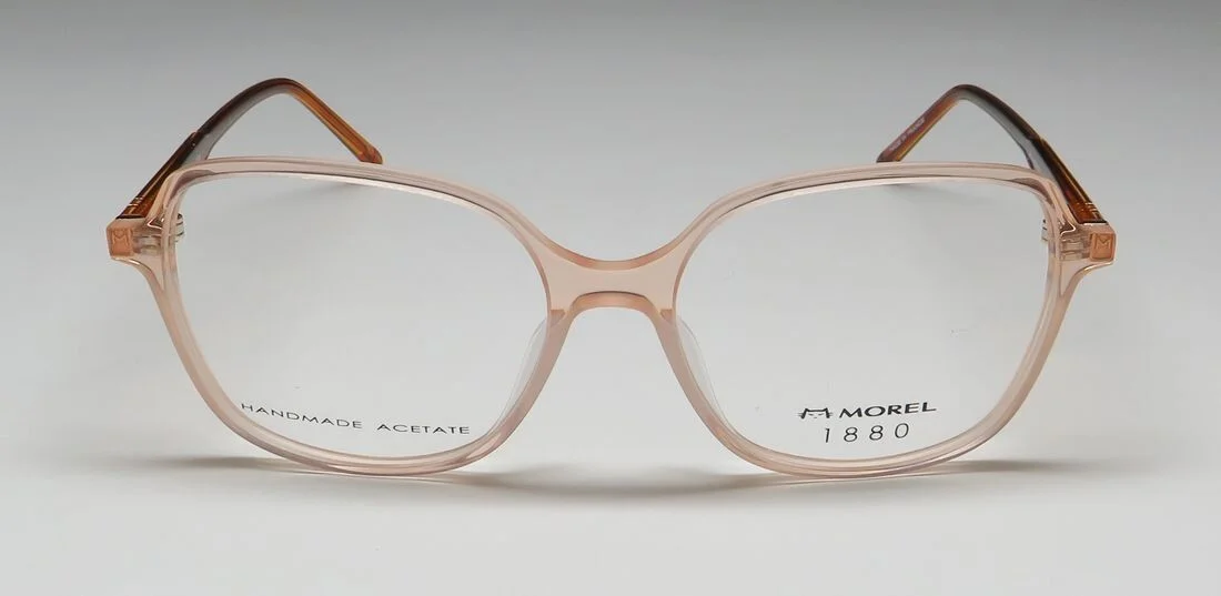 Morel 1880 60105M PT08 Pink Butterfly Eyeglasses Frame 54-16-140 France New RX