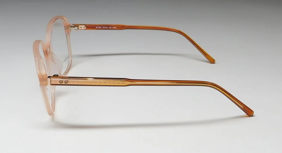 Morel 1880 60105M PT08 Pink Butterfly Eyeglasses Frame 54-16-140 France New RX 2