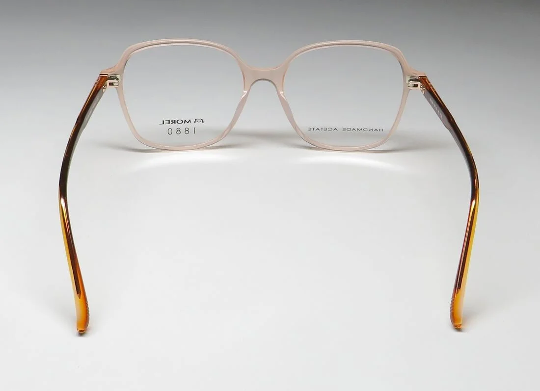 Morel 1880 60105M PT08 Pink Butterfly Eyeglasses Frame 54-16-140 France New RX 3