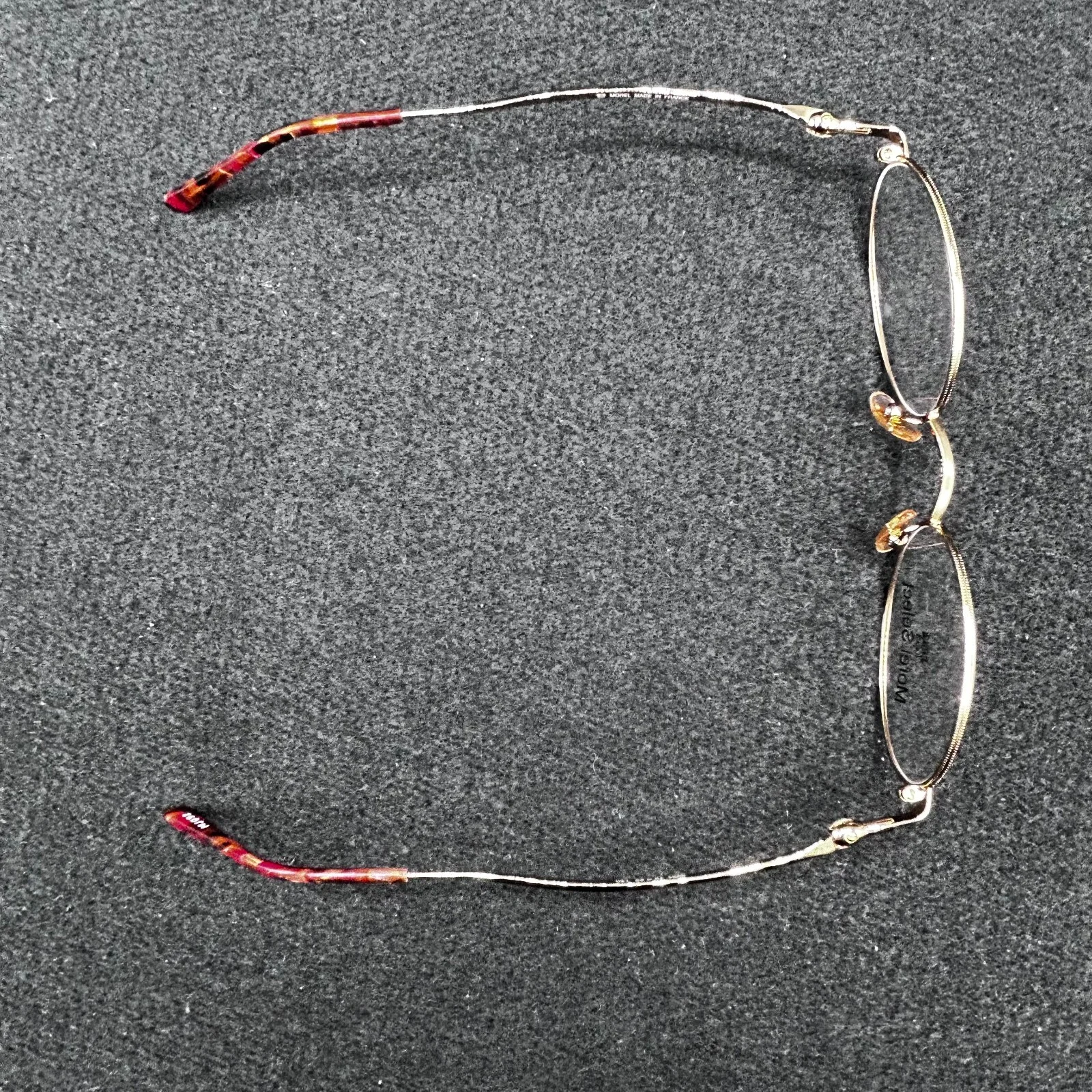 Morel 3964 Select Eyeglasses Gold Frame France Flex 49-20-140 Display 4
