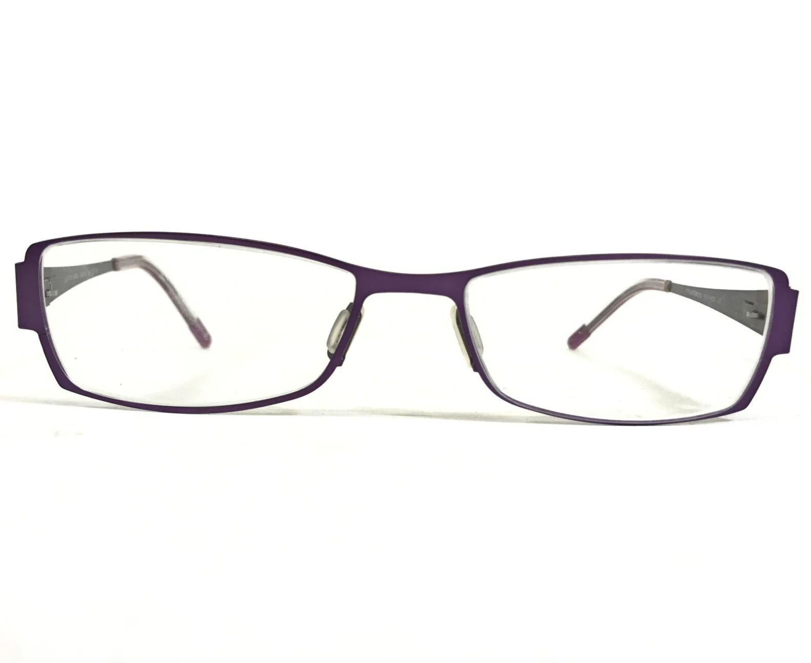 Morel Eyeglasses Frames LIGHTEC 6589L PC 001 Purple Rectangular 50-16-135 2