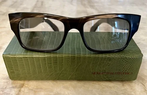 MORGENTHAL FREDERICS MATTHEW HORN EYEGLASS FRAMES 1
