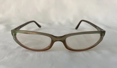 Moschino Women’s Glasses Full Frames Cateye W/Jewels Original Case M3675-V-B 2