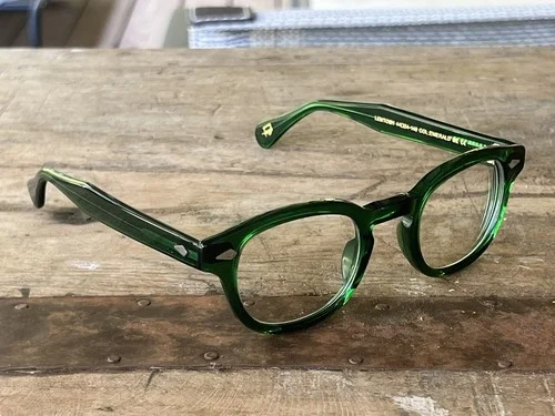 MOSCOT LEMTOSH EMERALD 44mm EYEGLASSES WITH CASE 2