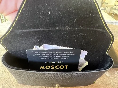 MOSCOT LEMTOSH EMERALD 44mm EYEGLASSES WITH CASE 4