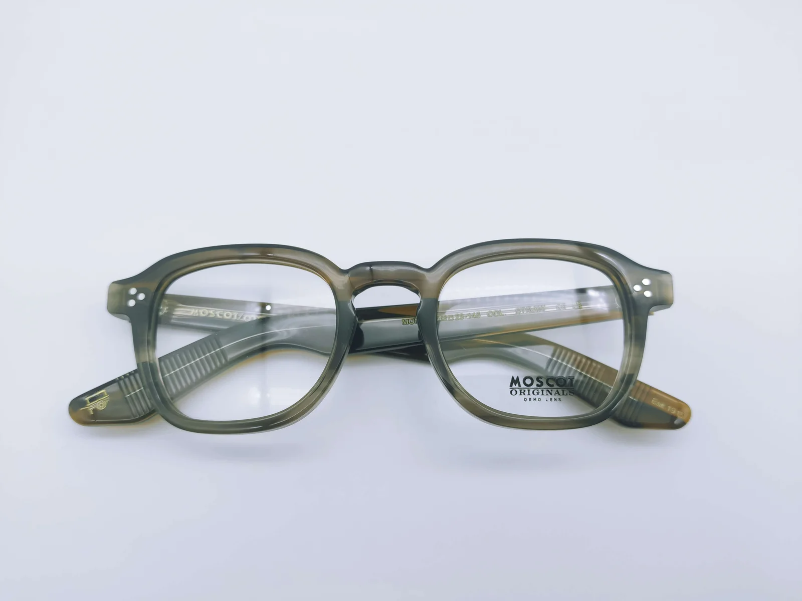 MOSCOT MOMZA STRAW Frame Eyeglasses 46-23-145 1