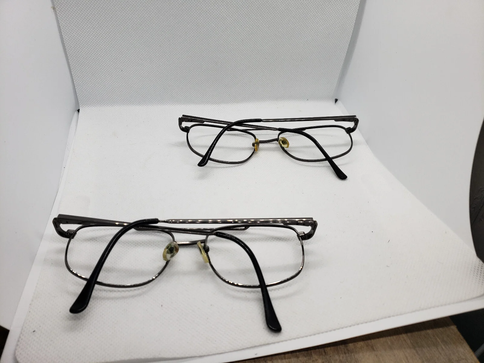 Moscow Gunmetal Aviator Eyeglasses Frames 2 pairs 2