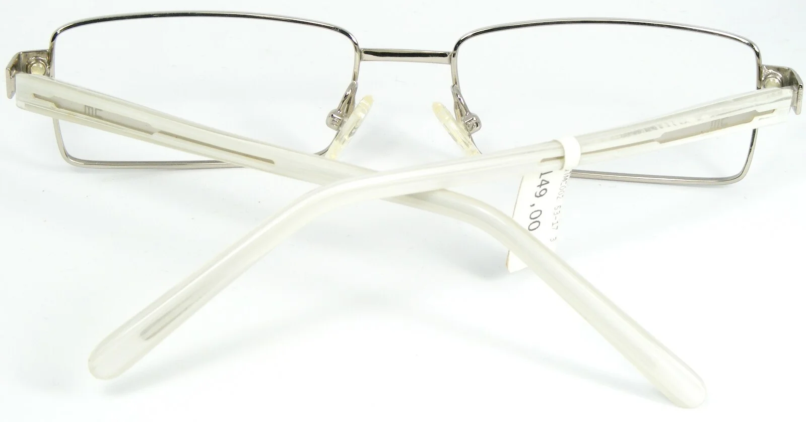 MULTI COLOR by THEMA MC02 C3 SILVER /IVORY EYEGLASSES GLASSES FRAME 53-17-135mm 3