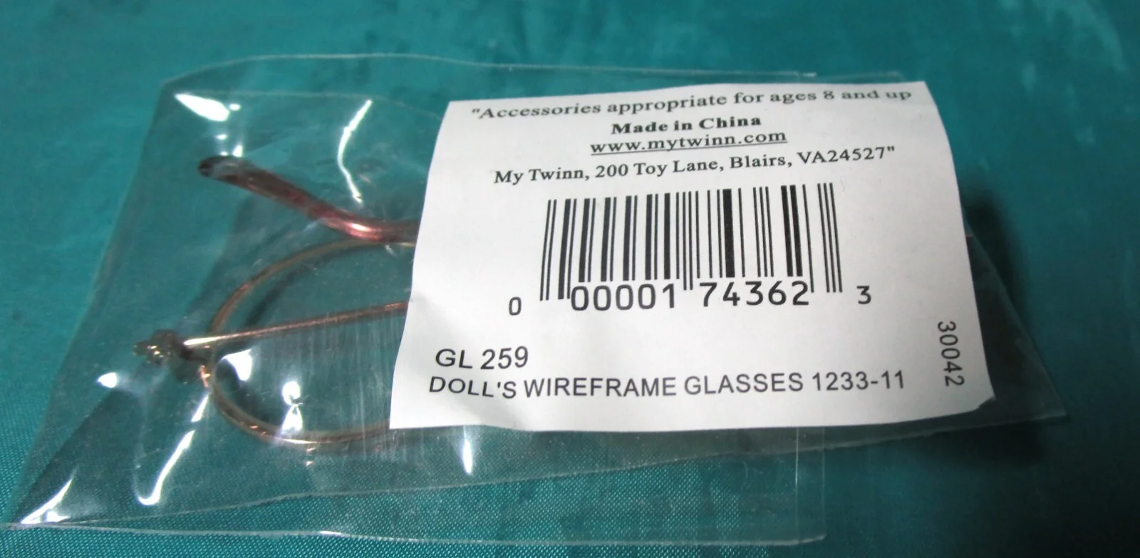 My Twinn Doll Eyeglasses for 23 4