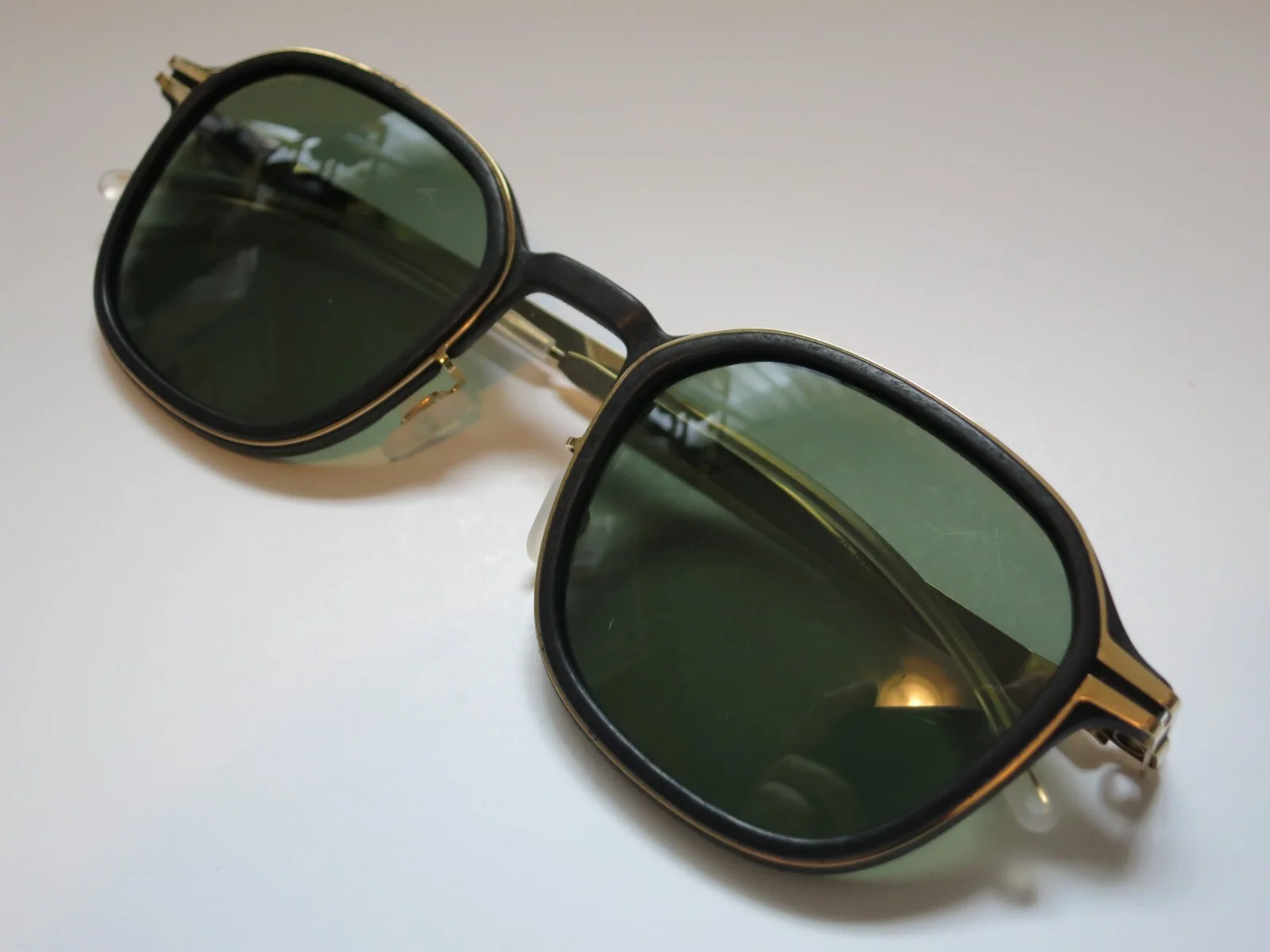 Mykita MYLON HYBRID FIR Gold Black Polarized Green Glasses Eyeglasses Sunglasses 2
