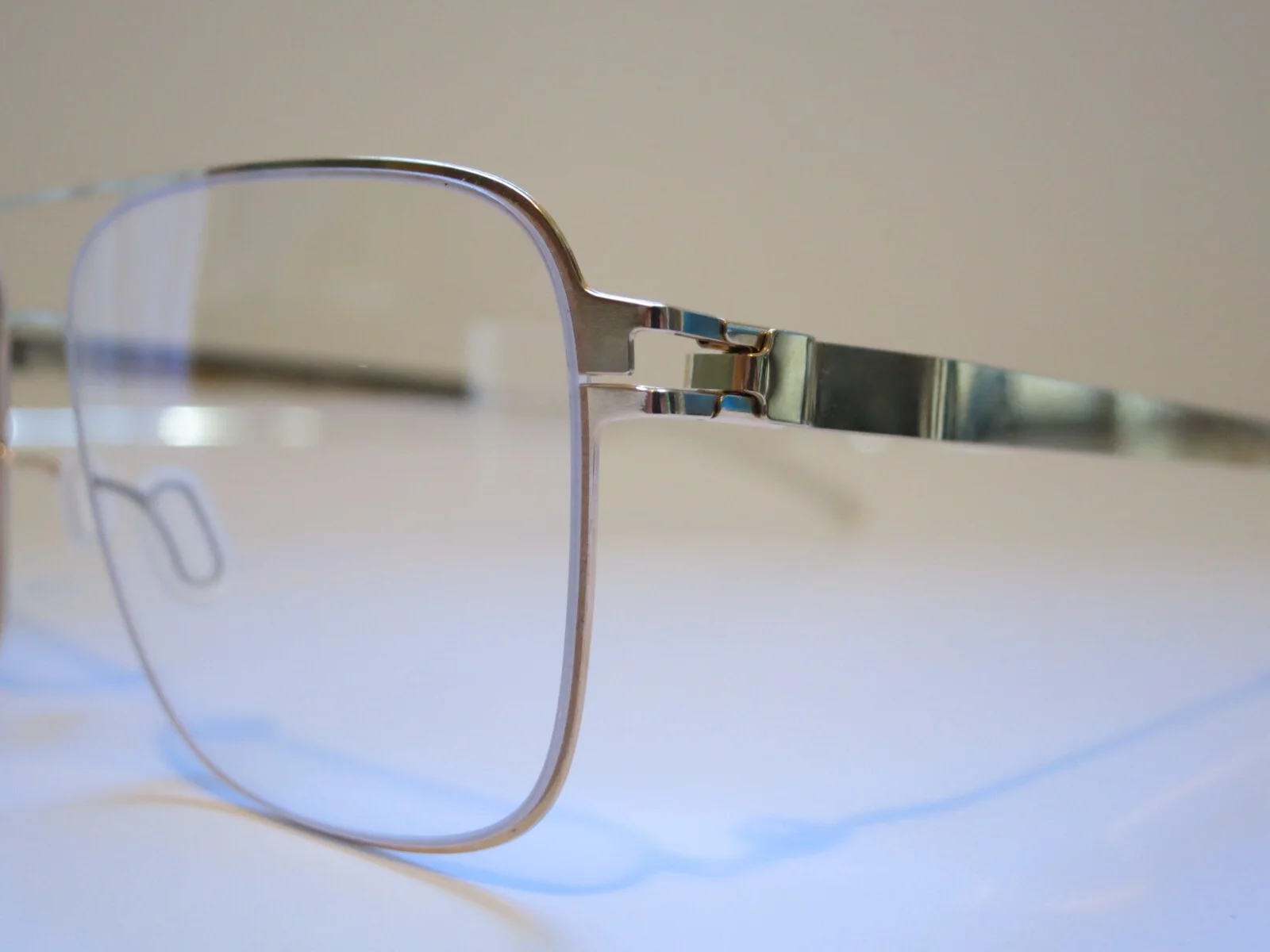 Mykita NO.1 FARGO C013 Glossy Gold Eyeglasses Glasses Eyewear Eyeglasses Frame