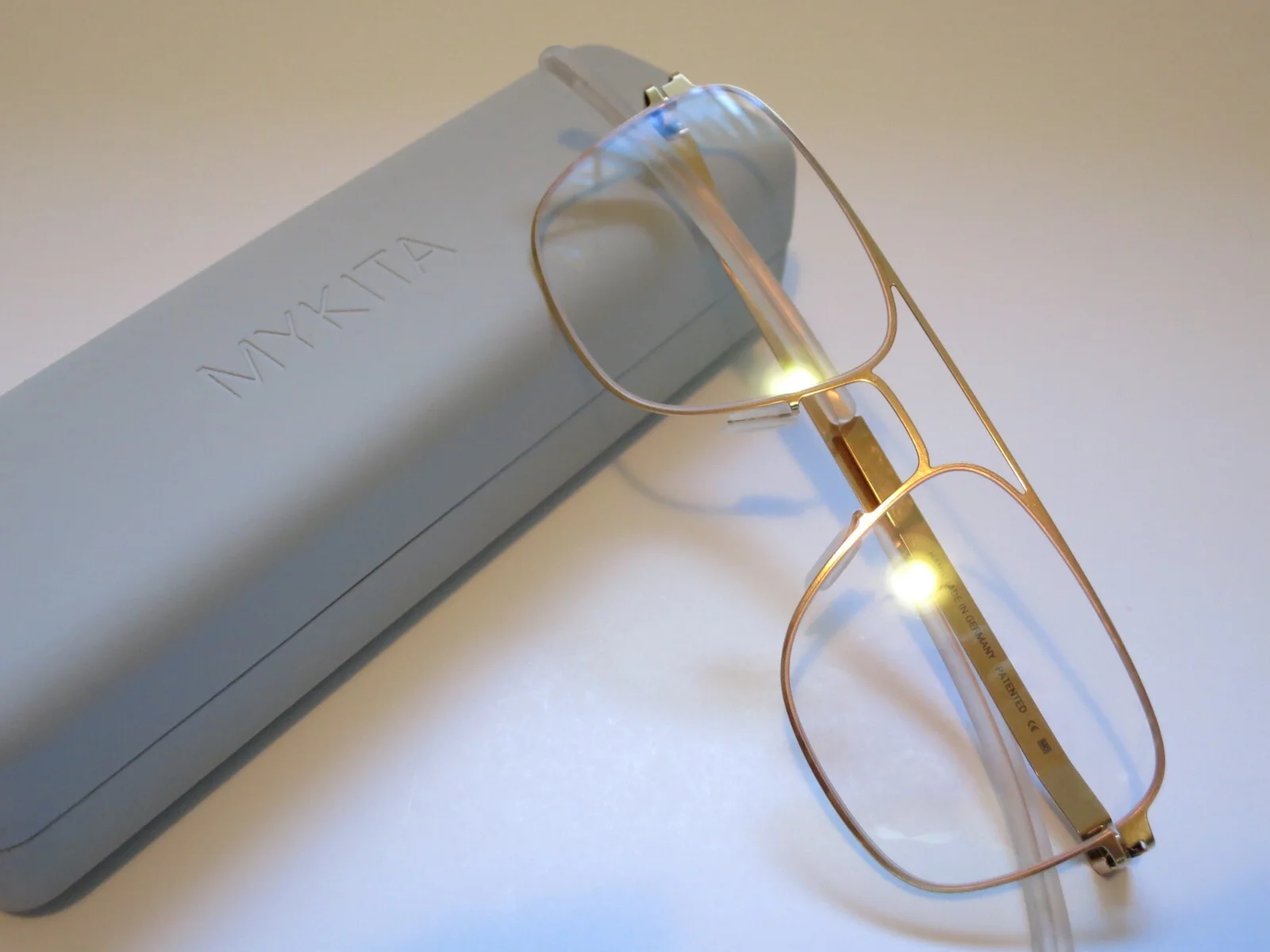 Mykita NO.1 FARGO C013 Glossy Gold Eyeglasses Glasses Eyewear Eyeglasses Frame 2