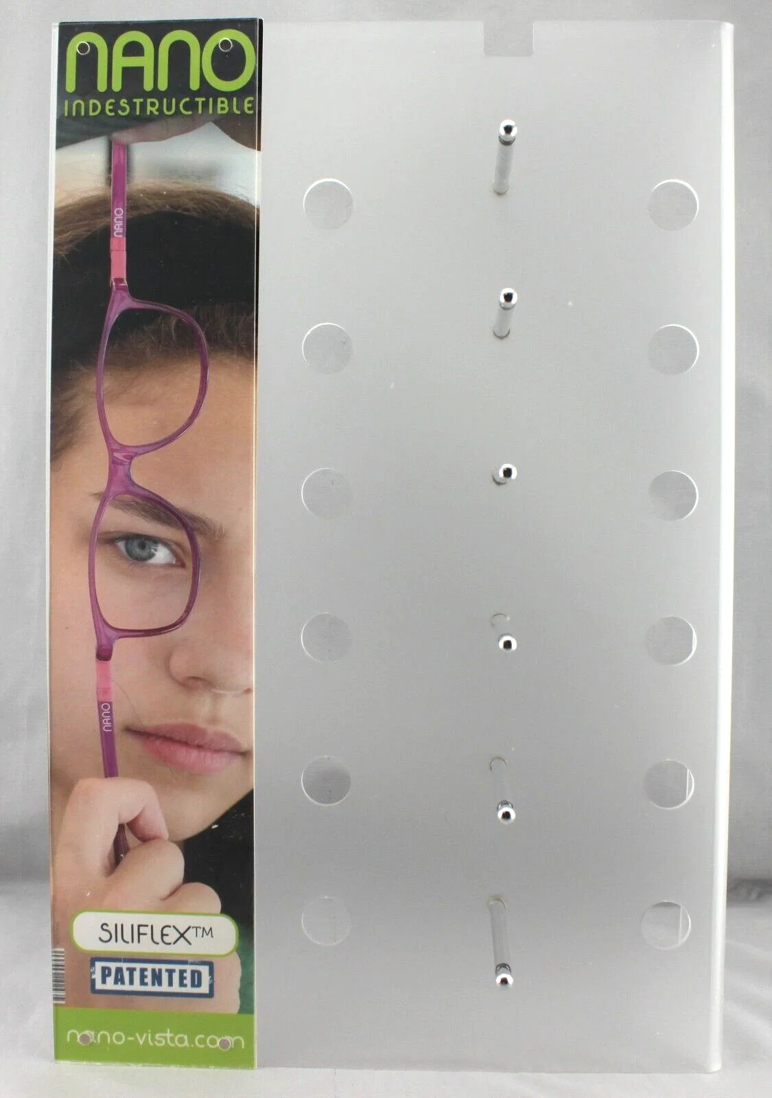 Nano Indestructible Plastic 5 pcs LOGO DISPLAY STAND SHOWCASE