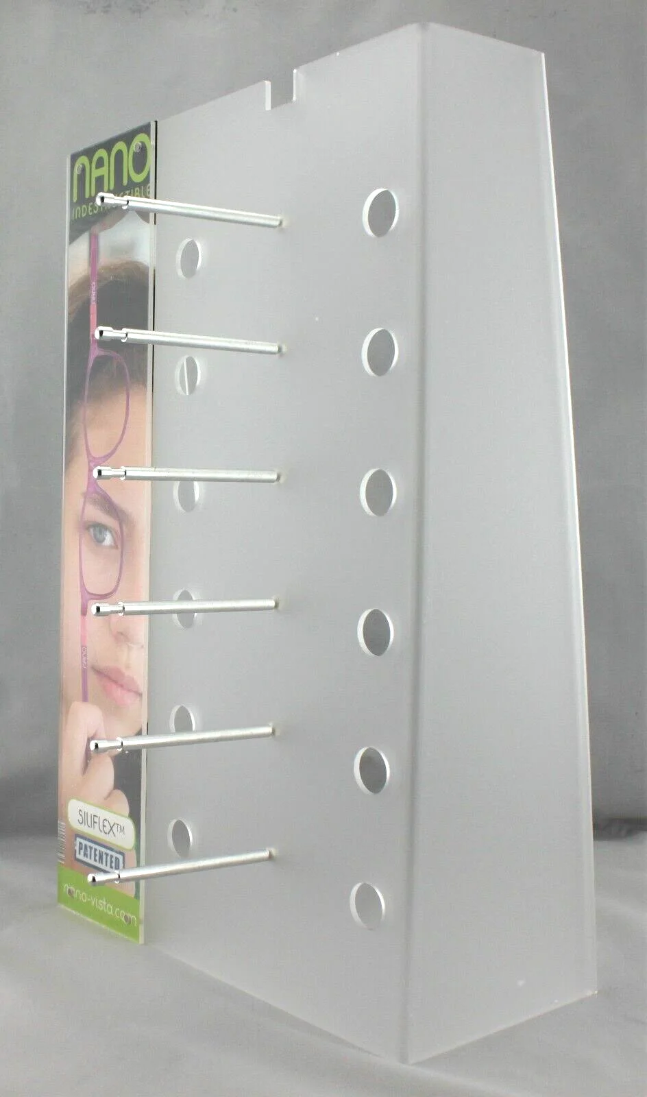 Nano Indestructible Plastic 5 pcs LOGO DISPLAY STAND SHOWCASE 3