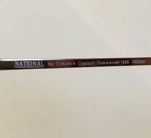 National Creative Optics Commander Eyeglasses Frame Korea Aviator 56 16 143 mm 4