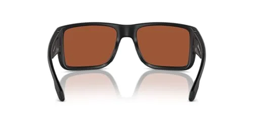 Native Man Sunglasses Matte Black Frame, Green Reflex Polarized Lenses, 58MM 4