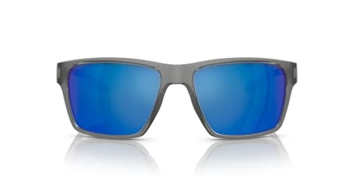 Native Man Sunglasses Matte Smoke Crystal Frame, Blue Lenses, 56MM 3