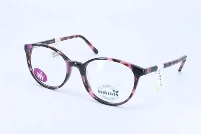 Natura N02 Violet Round Unisex Full Rim 49-18-135 Eyeglasses Frames