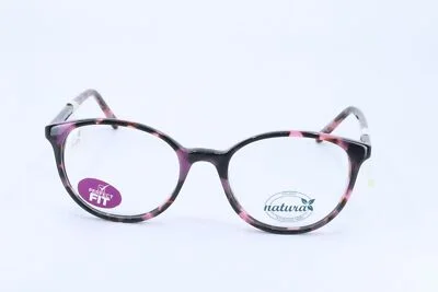 Natura N02 Violet Round Unisex Full Rim 49-18-135 Eyeglasses Frames 2