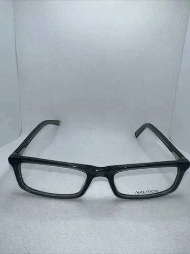 nautica N8162 53/18 140 Olive Green Unisex Adult Eyeglass Frames Z62 4
