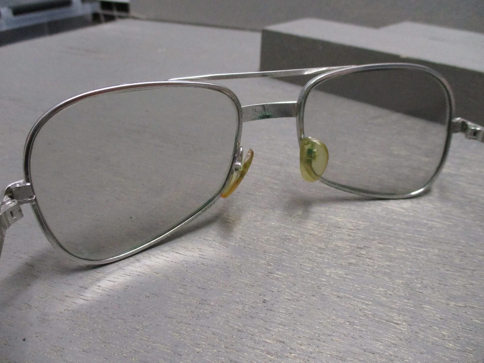 Neostyle Polaris vintage antique silver aviator sunglasses eyeglasses frames 3
