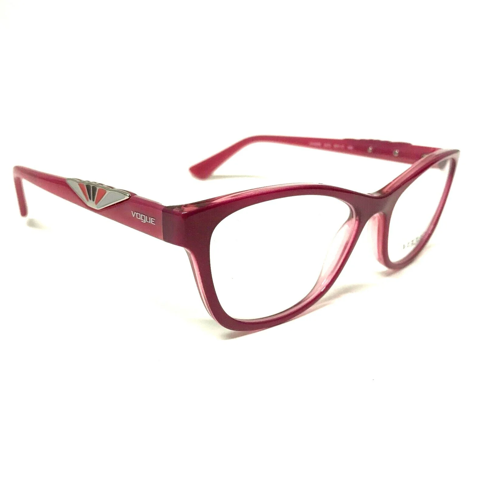 New 100% Authentic VOGUE Eyeglasses Frames VO 5056 2410 Hot Pink 53-17-140 4