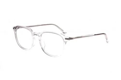 NEW 1284 Crystal Clear ARNE Eyeglasses 50mm with Case