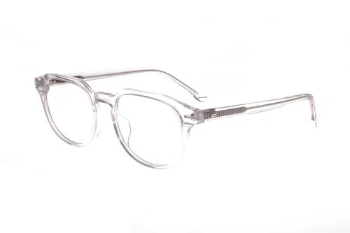 NEW 1284 Crystal Clear PIET Eyeglasses 50mm with Case