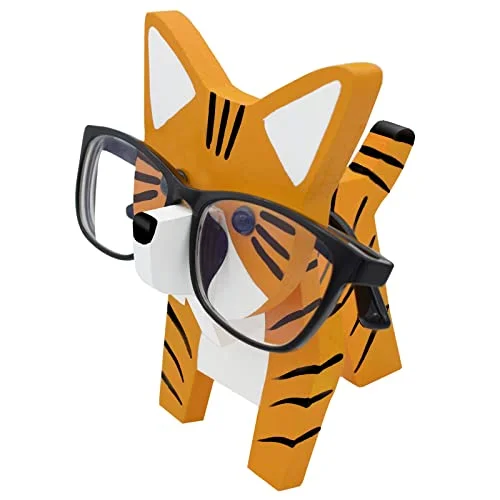 NEW 3D Animal Glasses Display Eyeglasses Holder Sunglasses Wooden Stand Display.