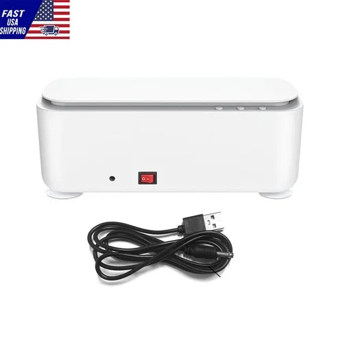 New 45KHZ Ultrasonic Cleaner Machine Sonic Wave Tank Jewelry Watch Glasses Clean