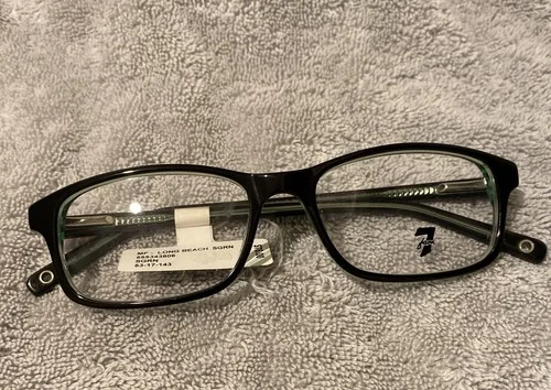 NEW 7 For All Mankind Eyeglass Frames Stinson Navy 54-18-145