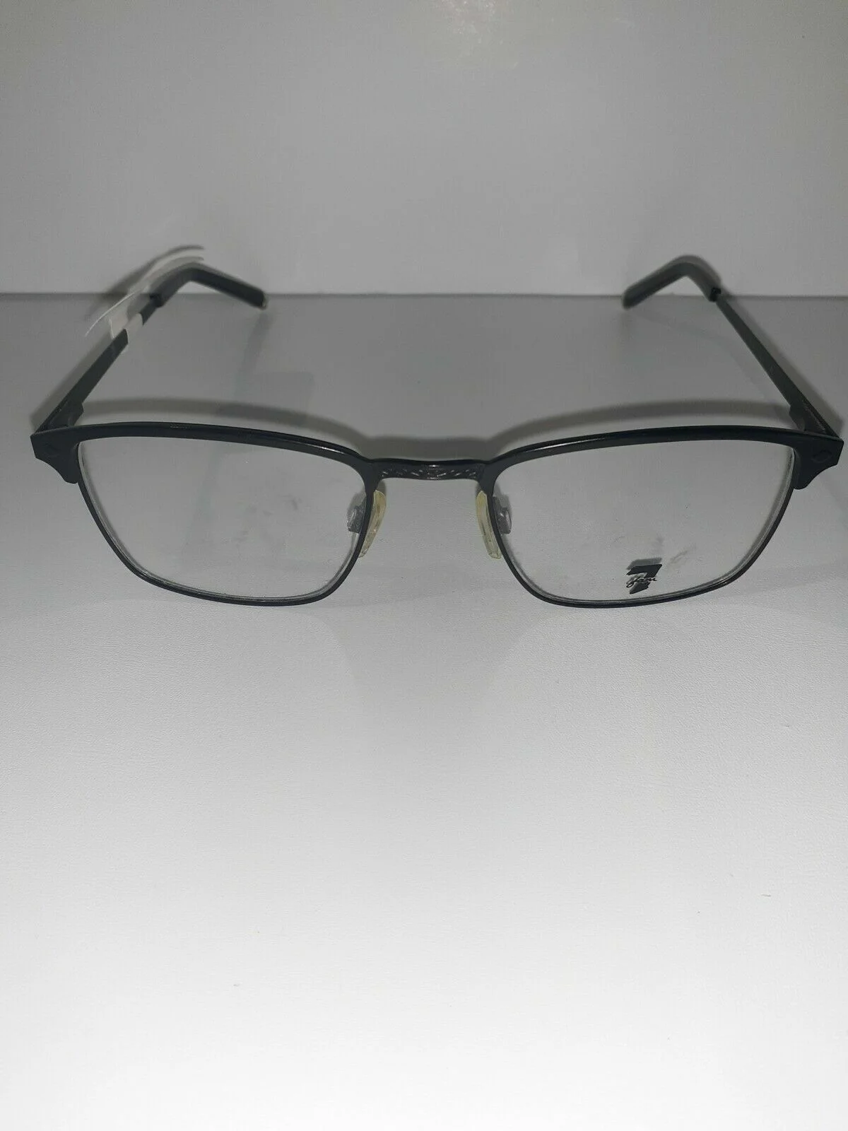 NEW 7 Seven for all Mankind BLACK EYEGLASSES 50-20-140 2