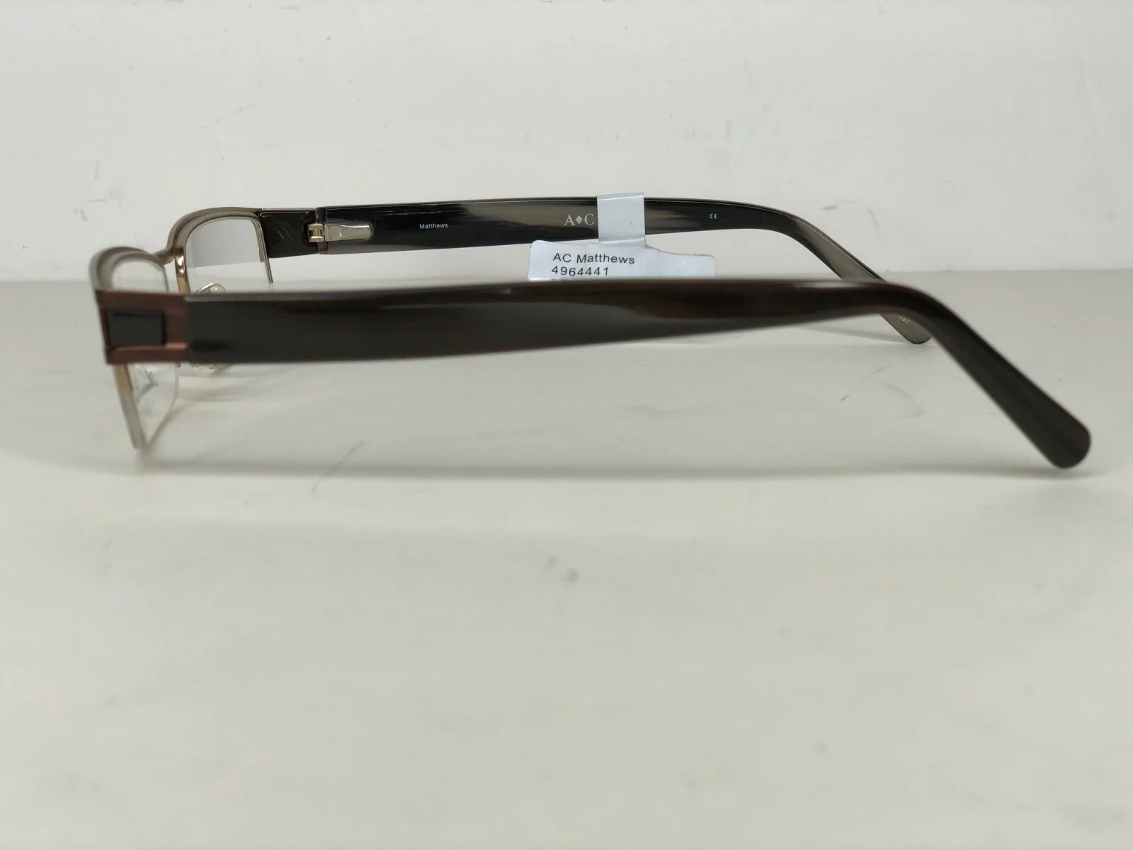 NEW AC AMERICAN CLASSICS EYEGLASSES 54-19-145 MATTHEWS BRONZE $84 RUSSELL SIMMON 4