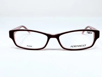 New ADENSCO AD212 Burgundy/ Pink Womens Eyeglasses Frame 53-16-135