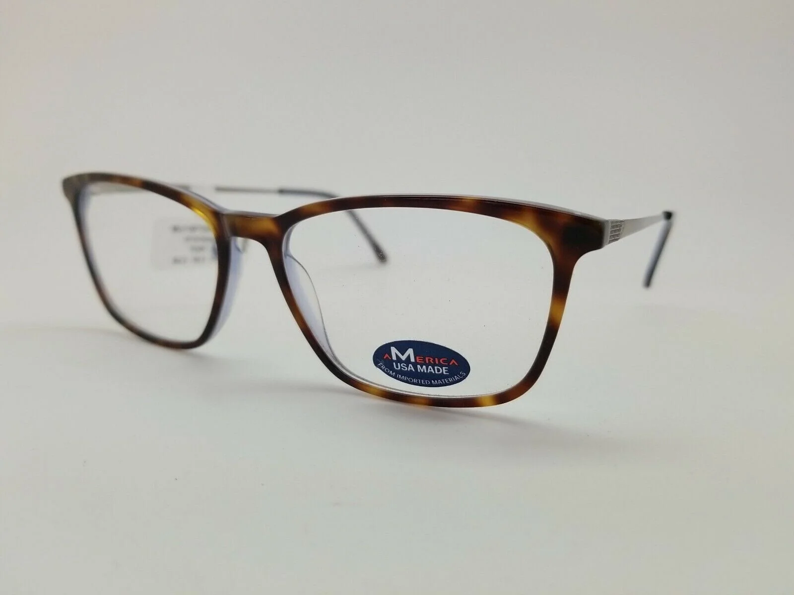 NEW! America MU115 FTORT054 Tortoise Eyeglasses Frames, 54-16-145