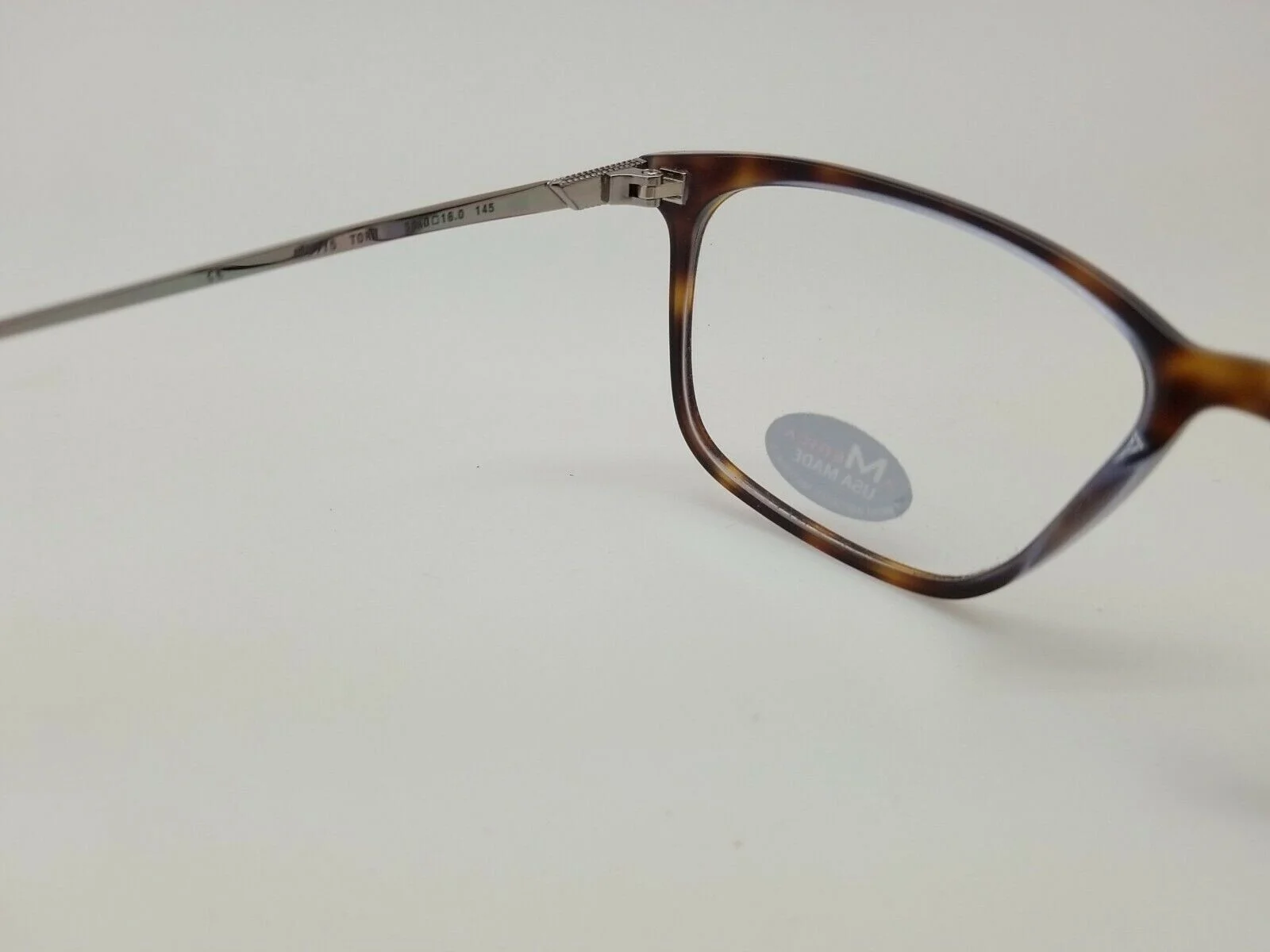 NEW! America MU115 FTORT054 Tortoise Eyeglasses Frames, 54-16-145 4