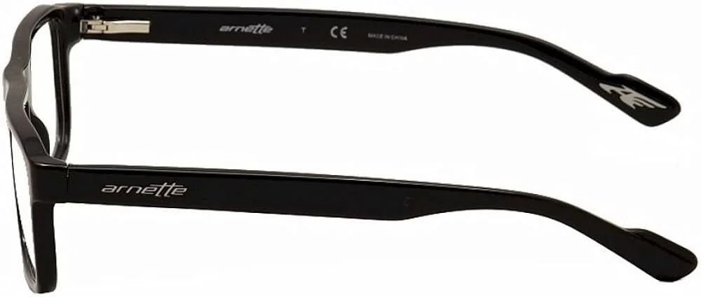 New Arnette Eyeglasses Frame - Revival AN7062 1143- Gloss Black (51-16-135) 4