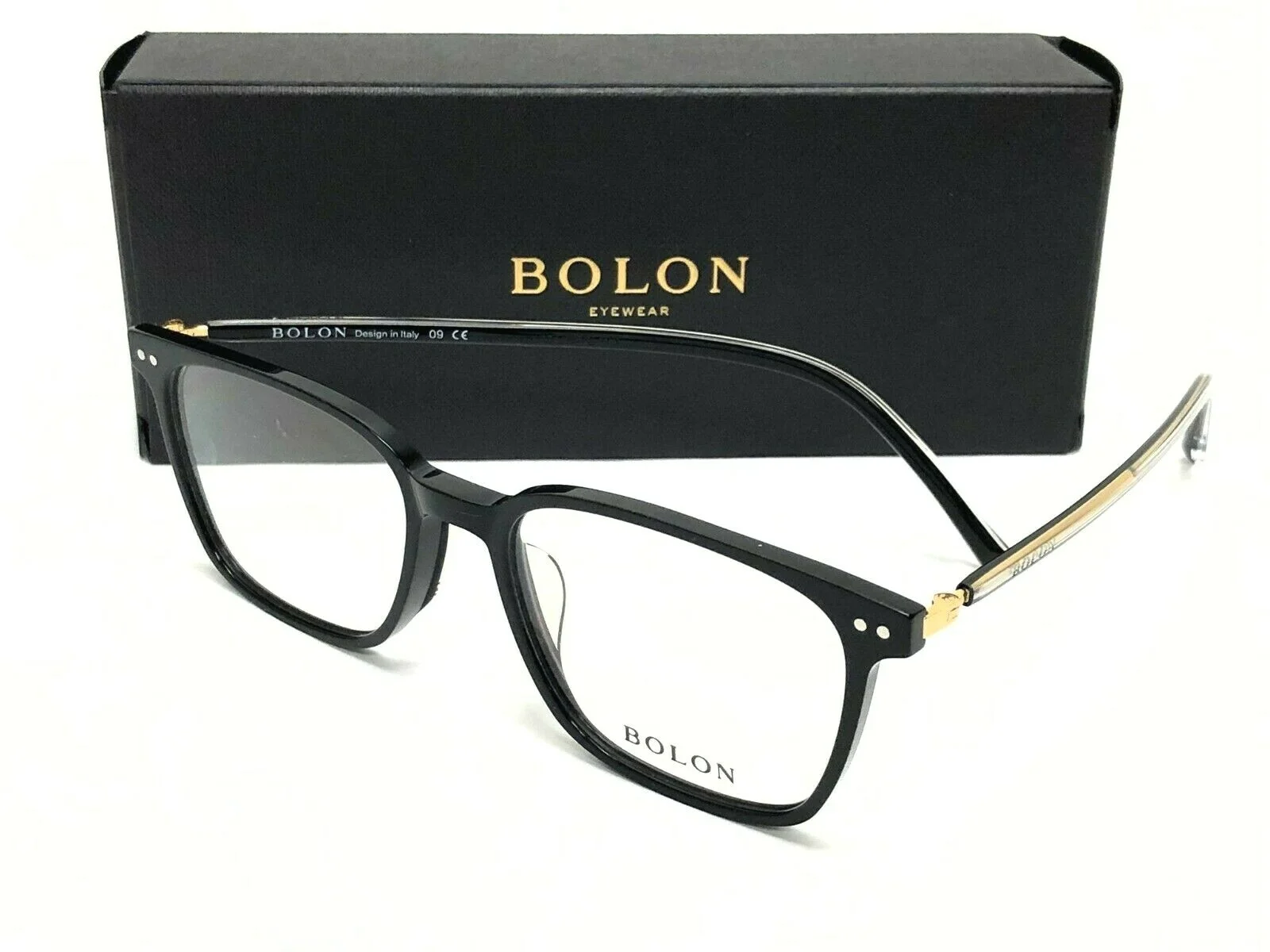 New Authentic BOLON BJ3021 B10 Black/Demo Lens 52/17/145 Eyeglasses 3