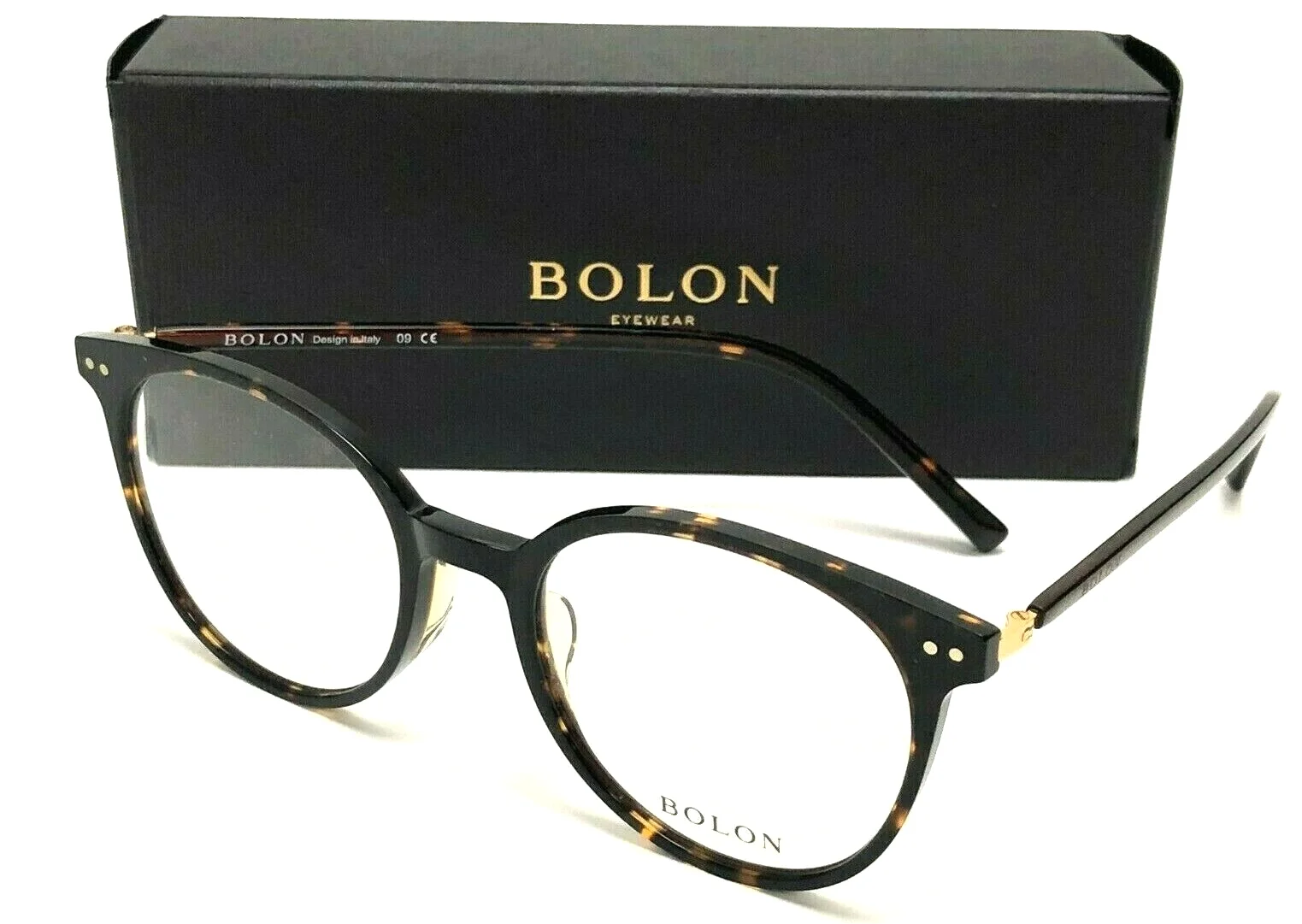 New Authentic BOLON BJ3025 B20 Tortoise/Demo Lens 52/20/145 Eyeglasses