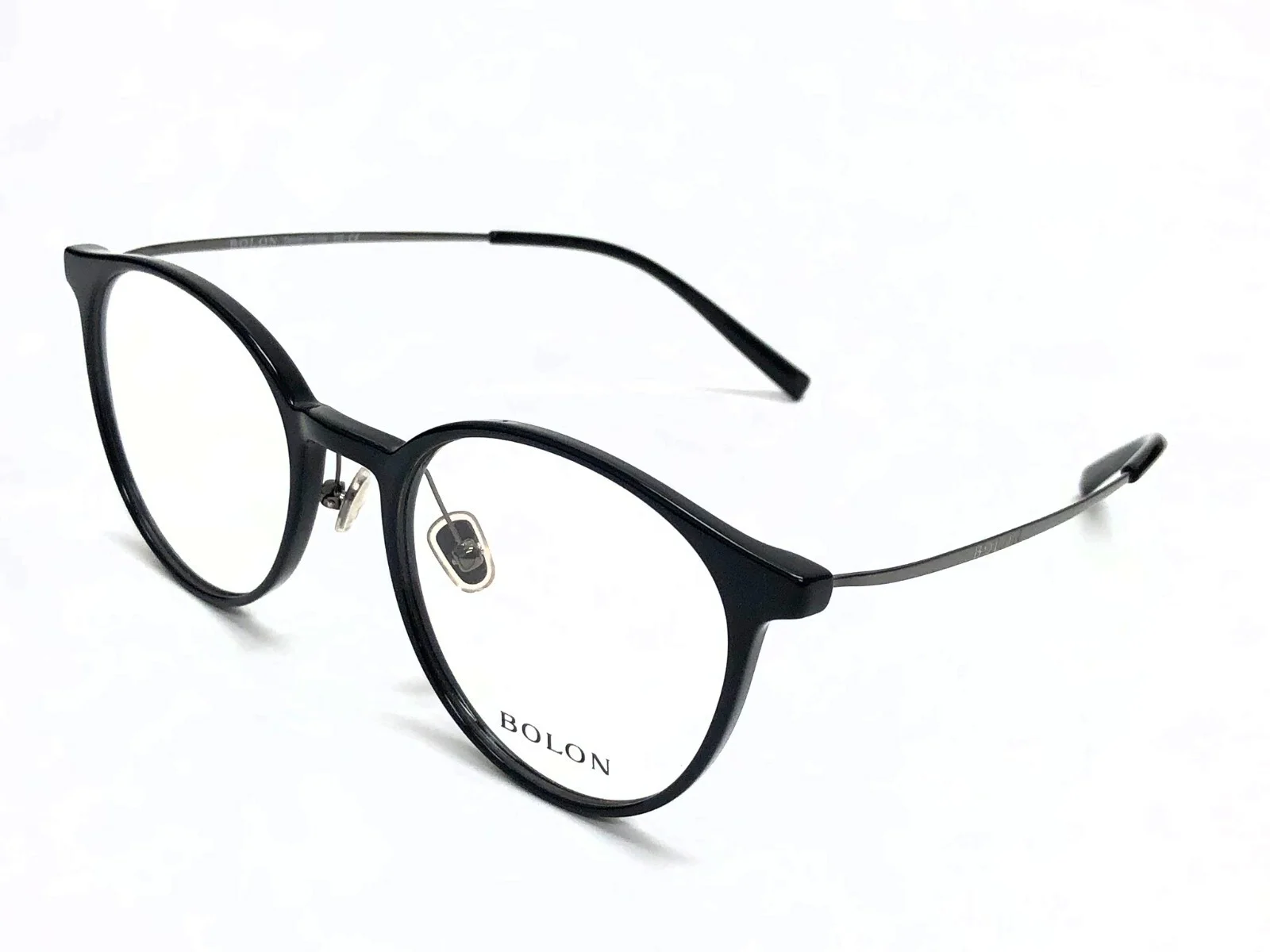 New Authentic BOLON BJ5009 B11 Black Gunmetal/Demo Lens 50/19/155 Eyeglasses