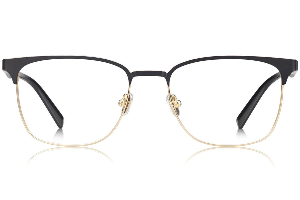 New Authentic BOLON BJ7008 B11 Matte Black/Gold/Demo Lens 54/18/145 Eyeglasses 2