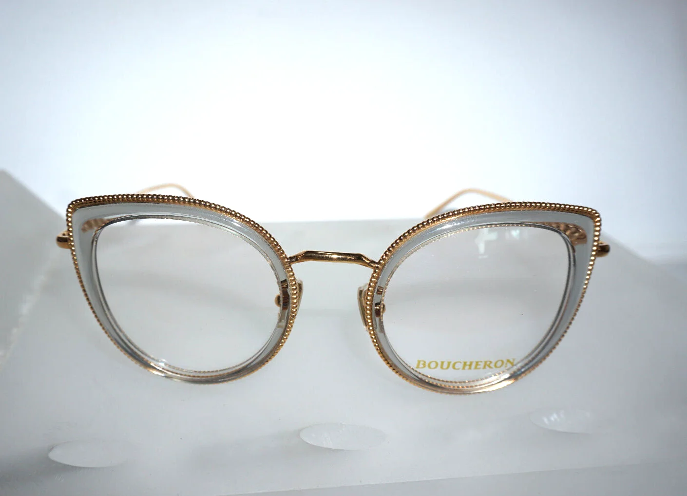 New Authentic BOUCHERON BC 0047O 001 Eyeglasses Frames 2