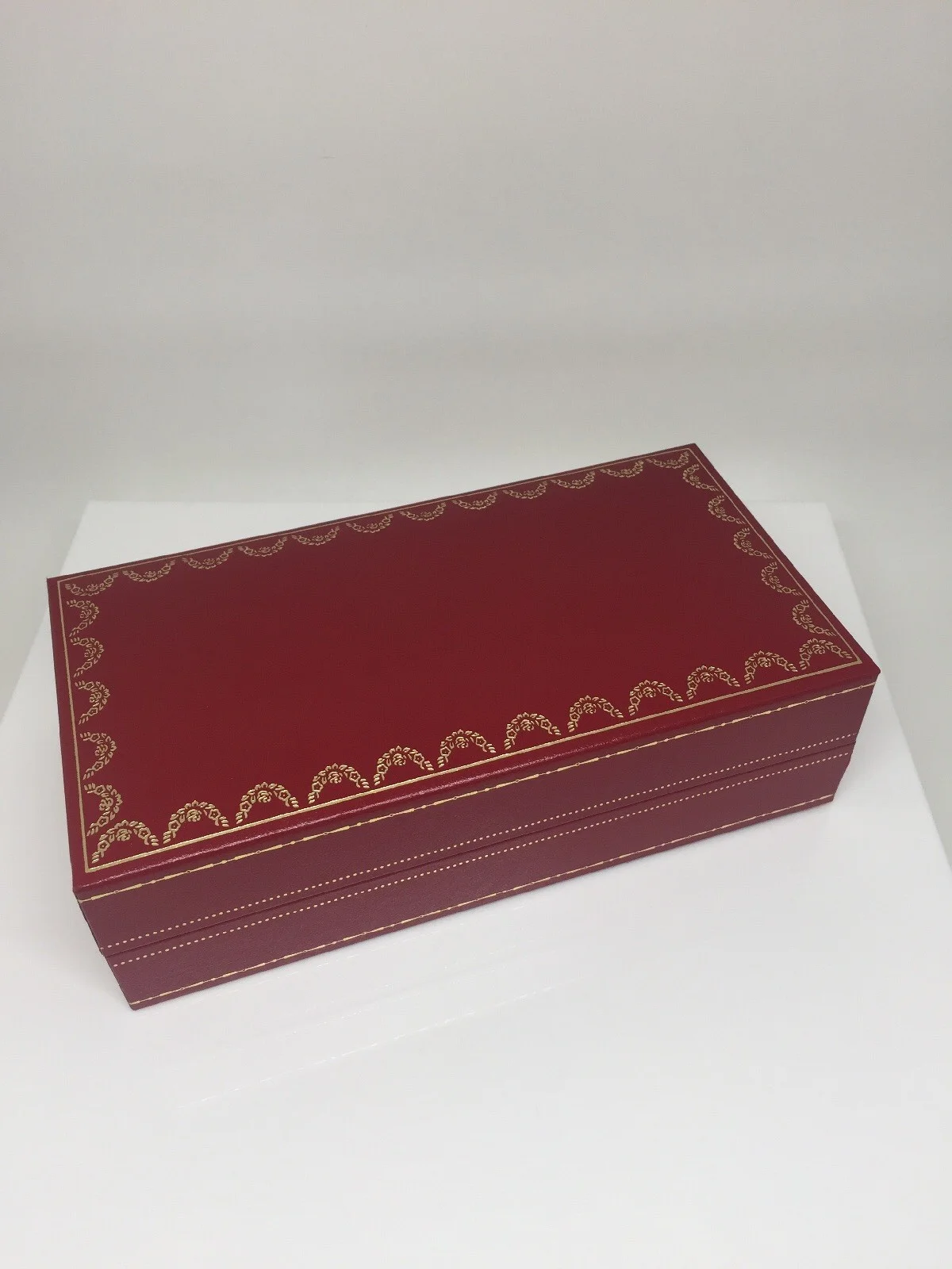 NEW AUTHENTIC CARTIER CASE RED BOX EYEGLASSES SUNGLASSES SANTOS DE CARTIER BOX 2