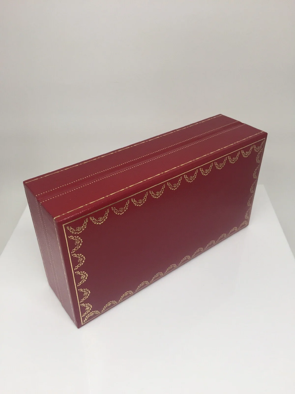 NEW AUTHENTIC CARTIER CASE RED BOX EYEGLASSES SUNGLASSES SANTOS DE CARTIER BOX 3